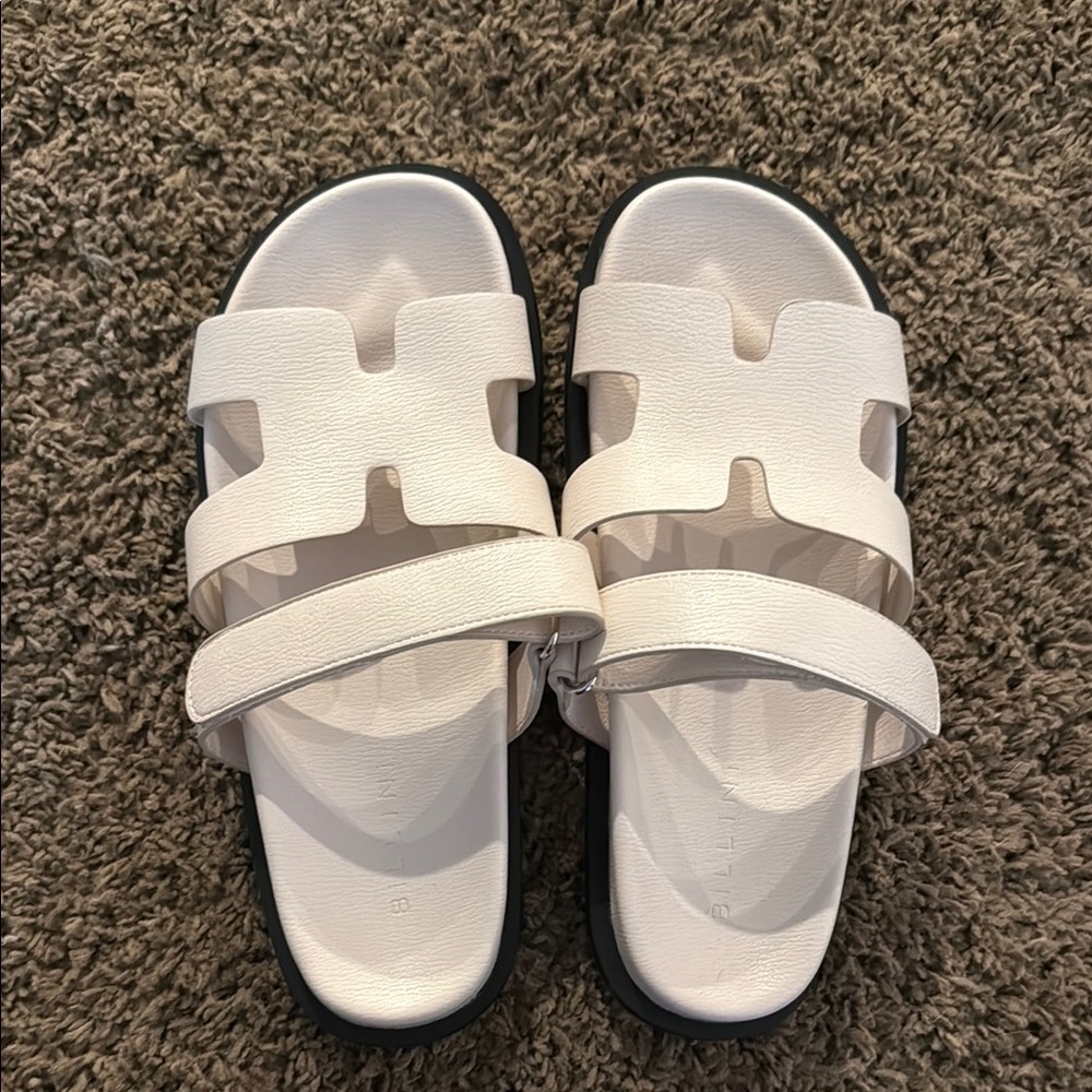 Billini White Sandals